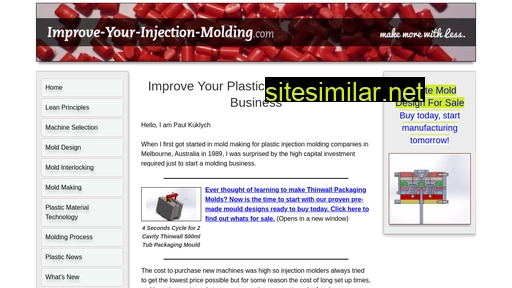 improve-your-injection-molding.com alternative sites