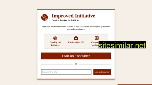 improved-initiative.com alternative sites