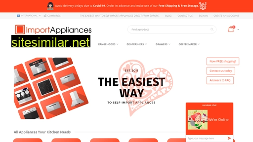 importappliances.com alternative sites