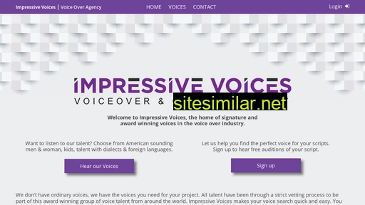 impressivevoices.com alternative sites