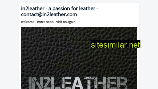 In2leather similar sites