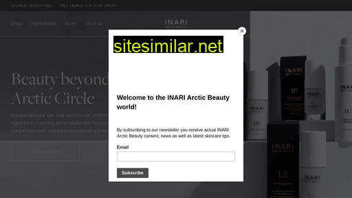 Inari-cosmetics similar sites