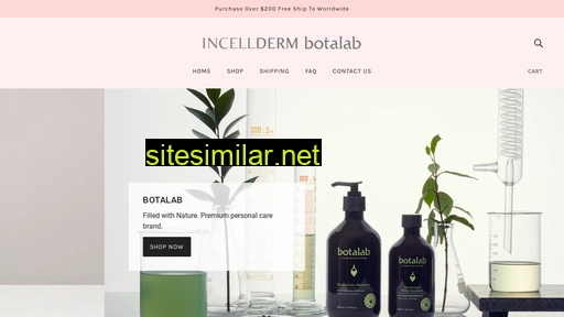 incellderm-botalab.com alternative sites