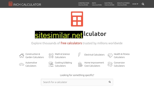 inchcalculator.com alternative sites