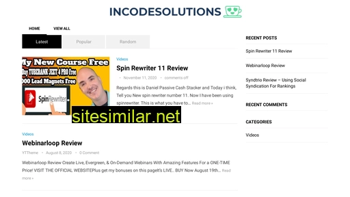 incodesolutions.com alternative sites