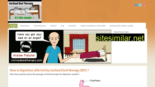 inclinedbedtherapy.com alternative sites
