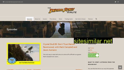 indianajonesminute.com alternative sites
