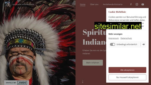 indianer-floete.jimdosite.com alternative sites