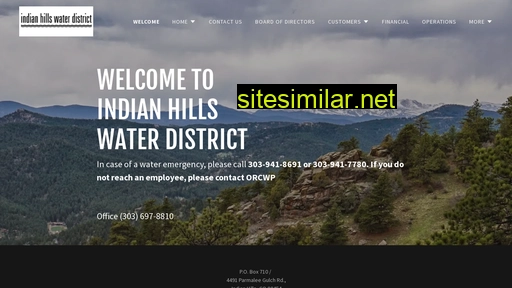 Indianhillswater similar sites