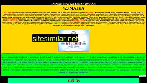 indianmatkaboss420.com alternative sites