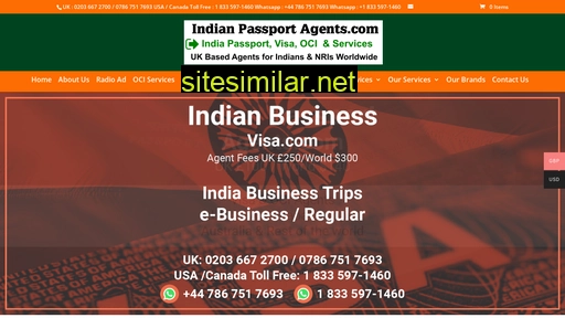 indianpassportagents.com alternative sites