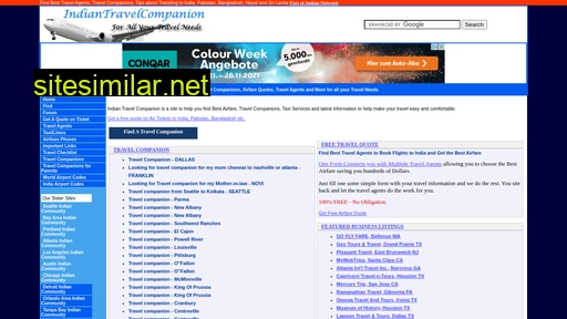 indiantravelcompanion.com alternative sites