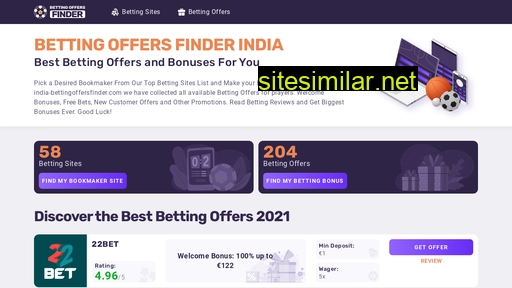 india-bettingoffersfinder.com alternative sites
