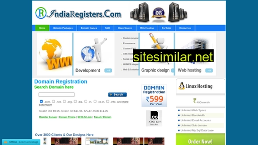 Indiaregisters similar sites