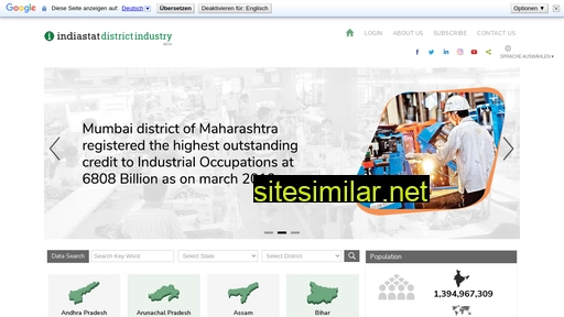 indiastatdistrictindustry.com alternative sites