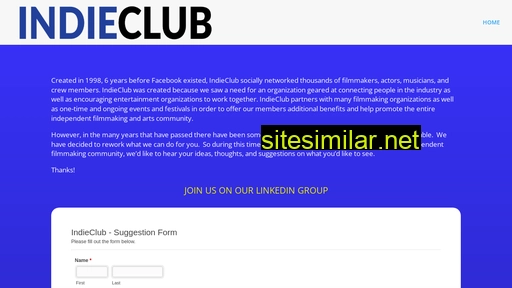 Indieclub similar sites
