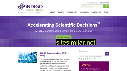 indigobiosciences.com alternative sites