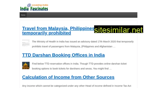 indiafascinates.com alternative sites