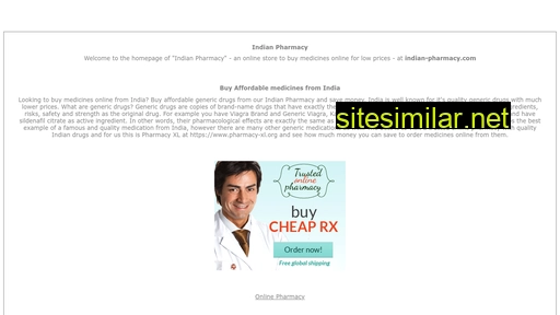 indian-pharmacy.com alternative sites