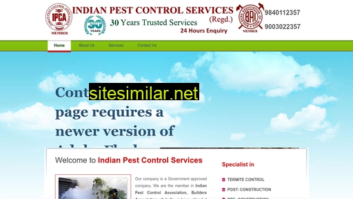 indianpestcontrol.com alternative sites