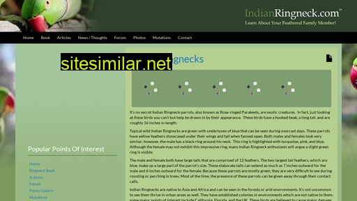 indianringneck.com alternative sites