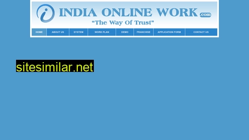 Indiaonlineworks similar sites