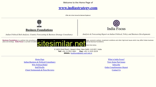 indiastrategy.com alternative sites