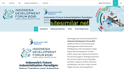 indonesiadevelopmentforum.com alternative sites