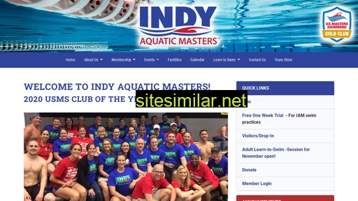 indyaquaticmasters.com alternative sites