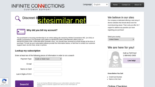 infiniteconn.com alternative sites