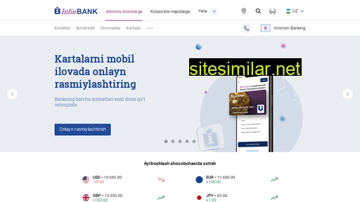 infinbank.com alternative sites