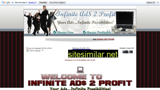 Infiniteads2profit similar sites