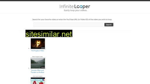 infinitelooper.com alternative sites