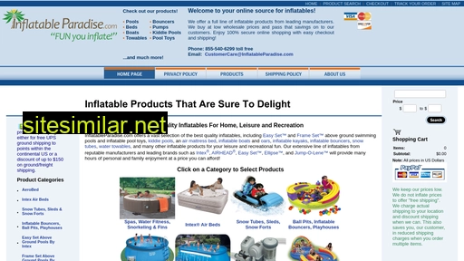 inflatableparadise.com alternative sites