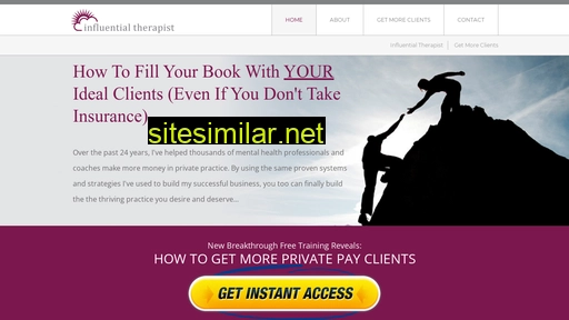influentialtherapist.com alternative sites