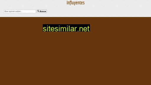 influyentes.com alternative sites