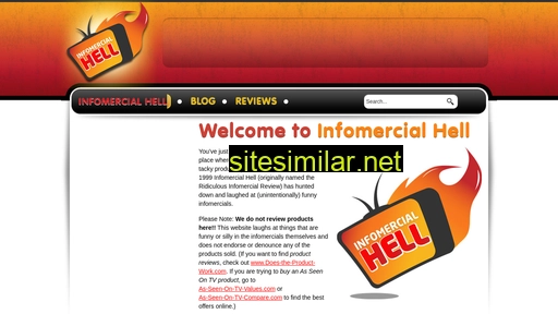 infomercial-hell.com alternative sites