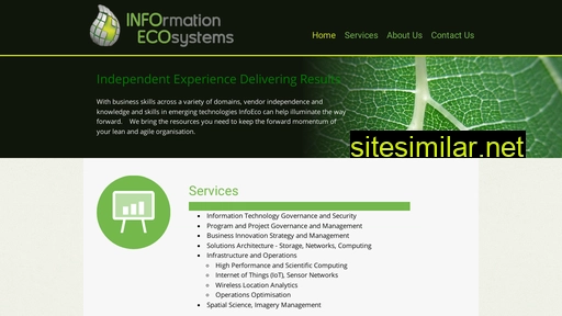 Informationecosystems similar sites