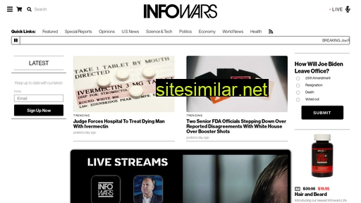 infowars.com alternative sites