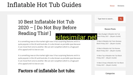 inflatablehottubguides.com alternative sites