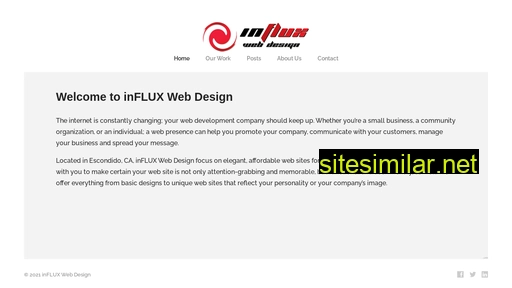 influxwebdesign.com alternative sites