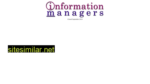 information-managers.com alternative sites