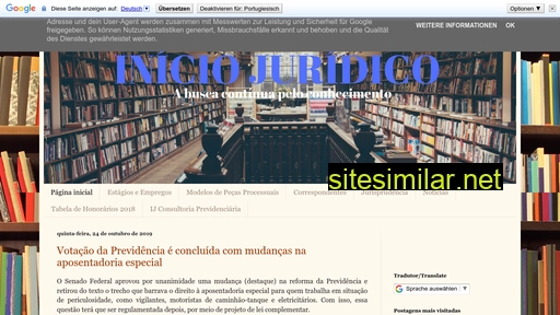 iniciojuridico.blogspot.com alternative sites