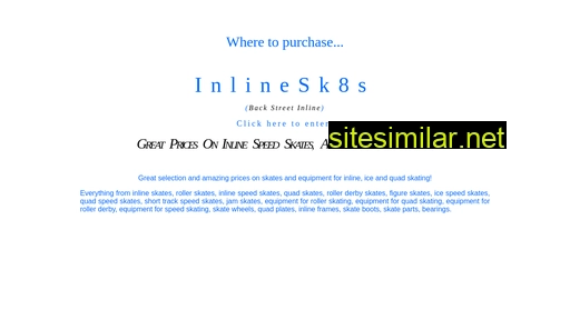 inlinesk8s.com alternative sites