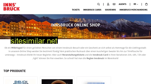 Innsbruck-shop similar sites