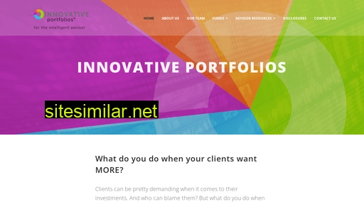 innovativeportfolios.com alternative sites
