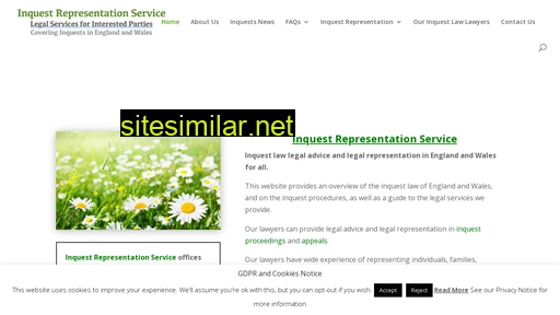 inquestrepresentationservice.com alternative sites