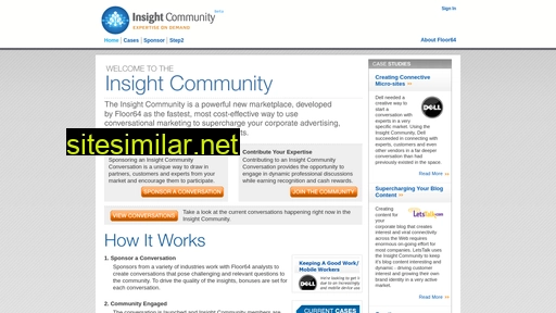 Insightcommunity similar sites