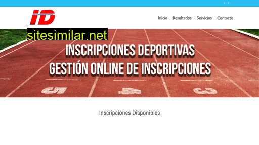 inscripcionesdeportivas.com alternative sites