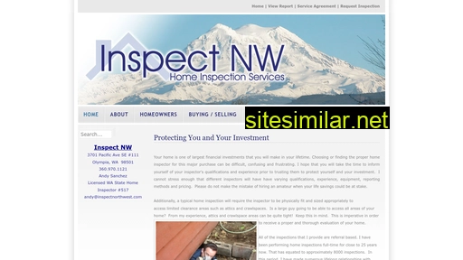 inspectnorthwest.com alternative sites